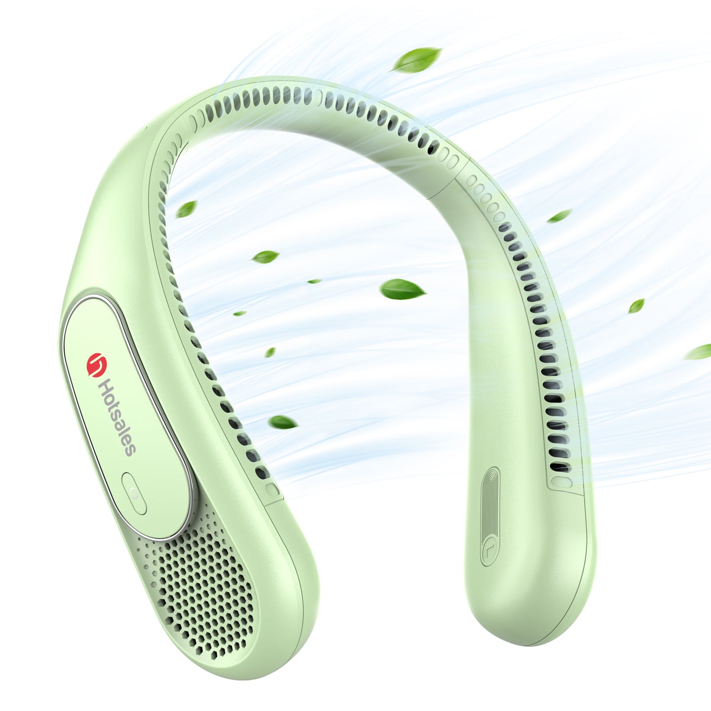 Neck Fan, Hands Free Bladeless Neck Fans Portable Rechargeable, 6000 mAh Battery Operated Wearable Personal Fan, Cooling Neck Fan, 3 Speeds, USB Fan Gifts for Men, Women, Travel, Outdoor